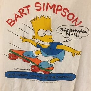 Vintage 90’s large Bart Simpson tshirt
